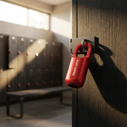 Keyless fingerprint padlock – secure & portable - home improvement