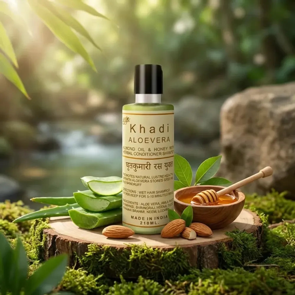 Khadi aloe vera shampoo – 400ml