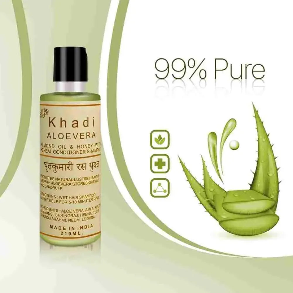 Khadi aloe vera shampoo – 400ml