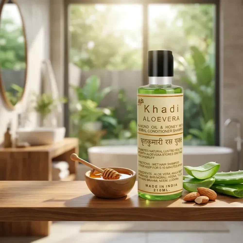 Khadi aloe vera shampoo – 400ml