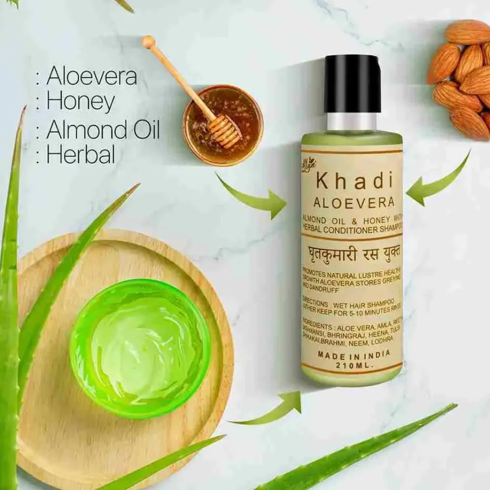 Khadi aloe vera shampoo – 400ml