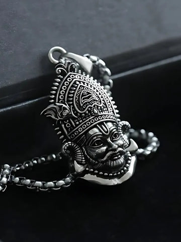 Khatu Shyam Maharaj Pendant with Chain
