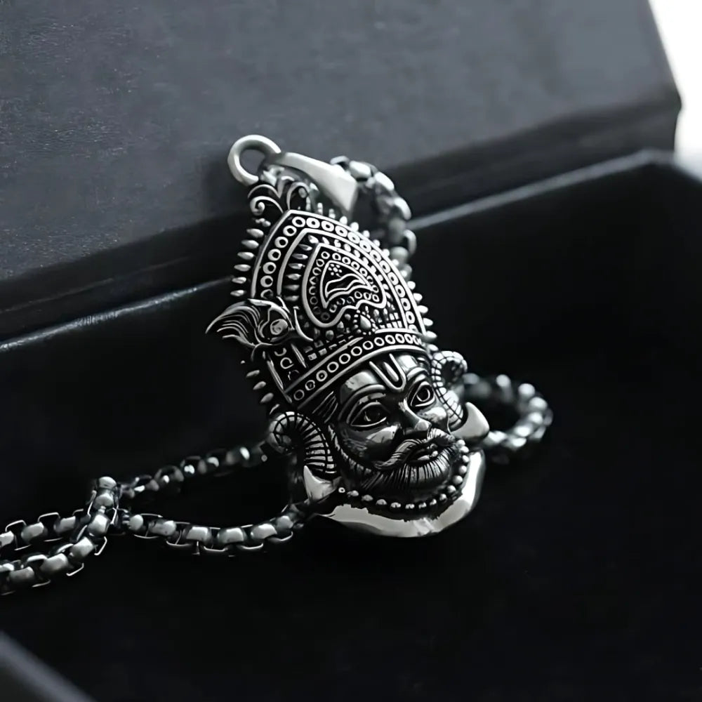 Khatu shyam maharaj pendant with chain
