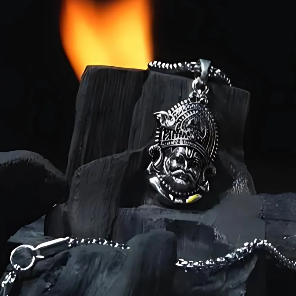 Khatu shyam maharaj pendant with chain