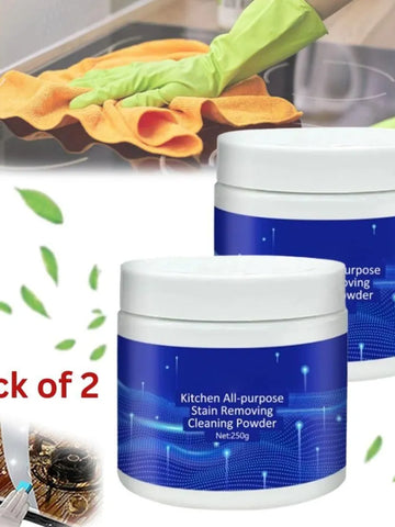 Kichen All Purpose Stain Remover Cleaning Powder 100g (Pack of 2)