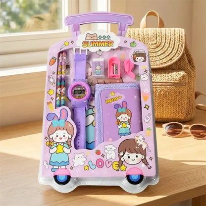 Kids 7-in-1 stationery set - office