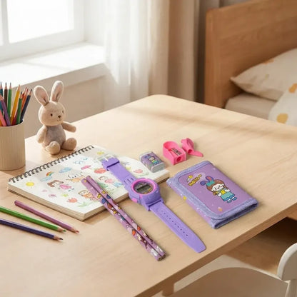 Kids 7-in-1 stationery set - office