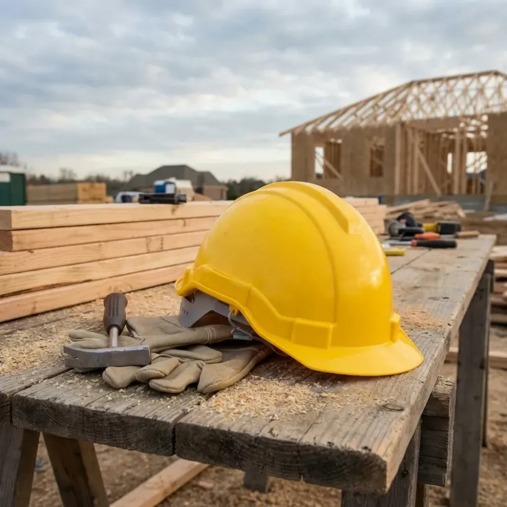 Kids’ construction hard hat - power & hand tools
