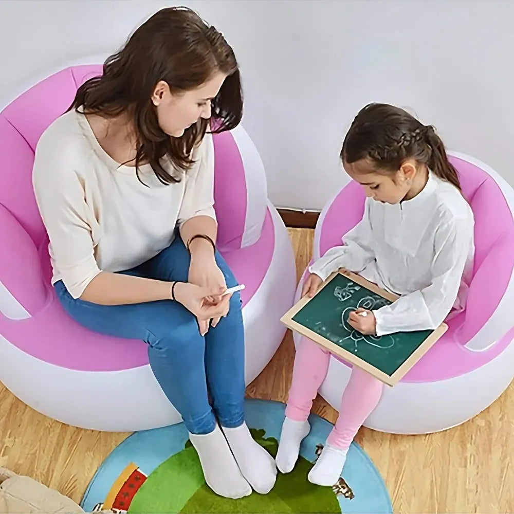 Kids inflatable sofa chair - home decor