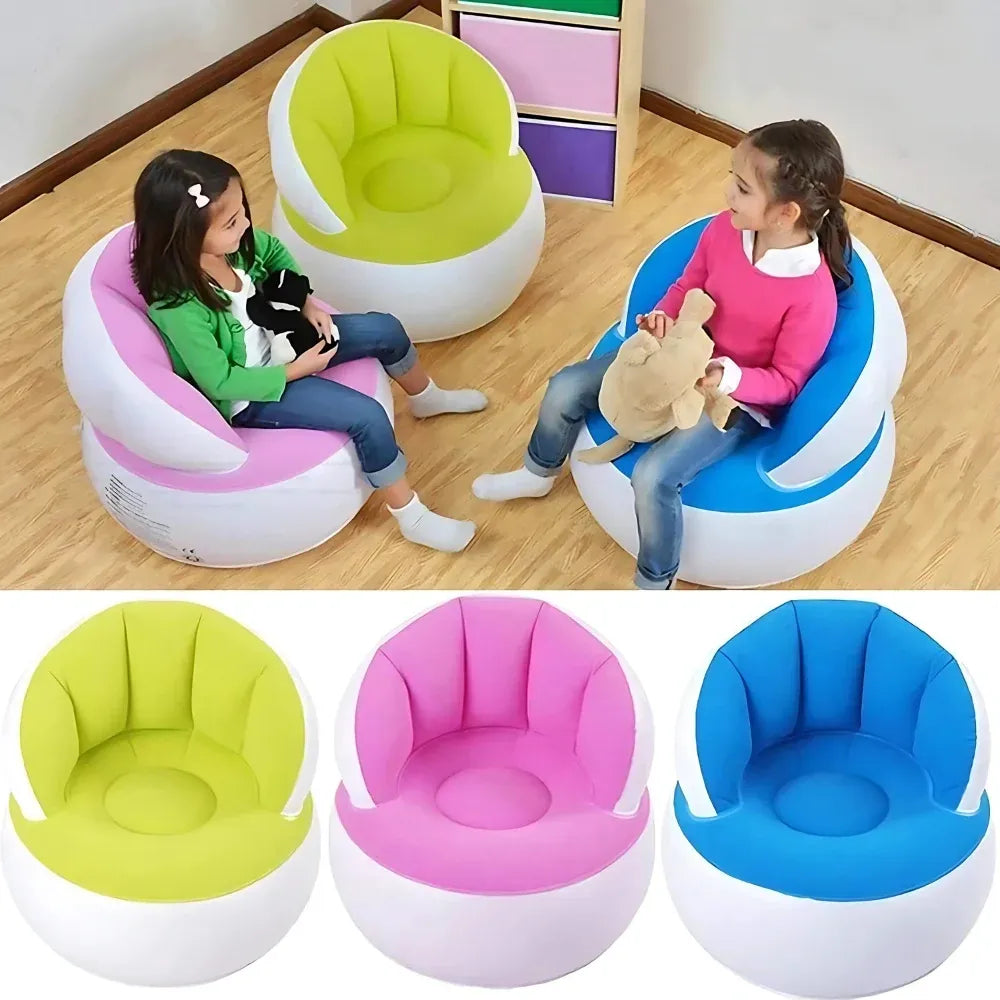 Kids inflatable sofa chair - home decor