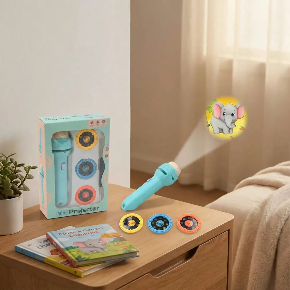 Kids’ mini projector torch - toys