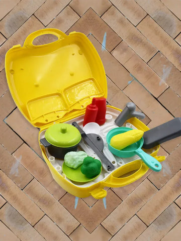 Kids Plastic Cooking Playset