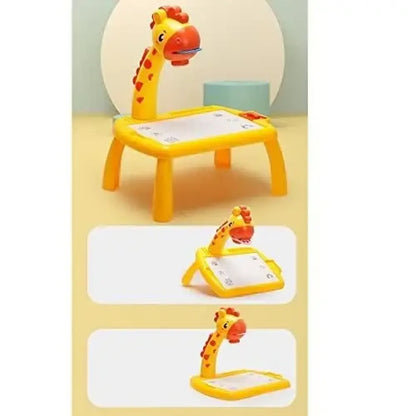 Kids projector drawing desk
