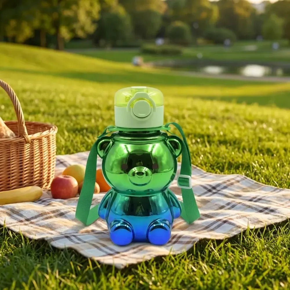 Kids straw water bottle - home & kitchen