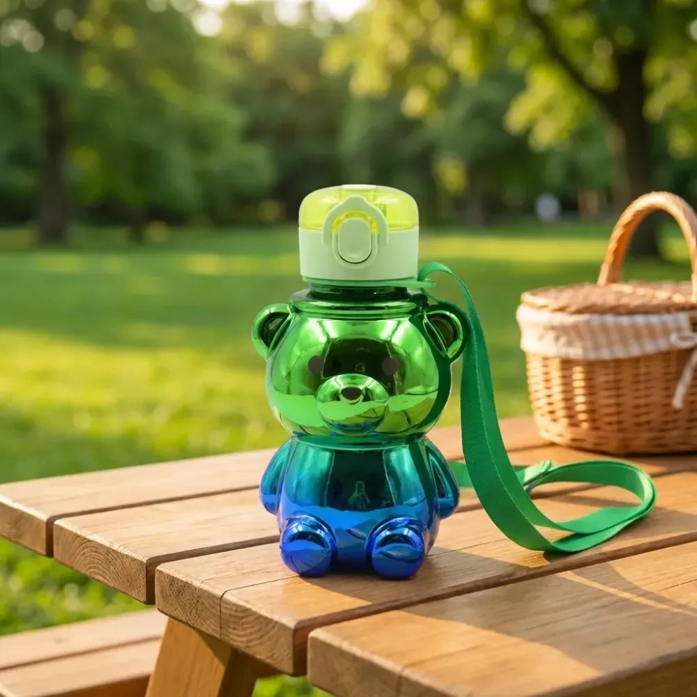 Kids straw water bottle - home & kitchen