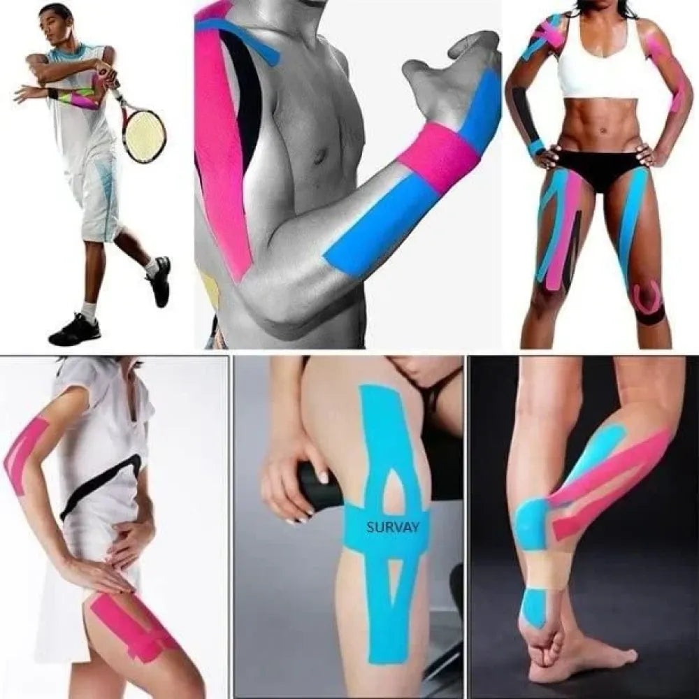 Kinesiology pain relief tape