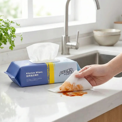 Kitchen cleaning wet wipes – 80 pcs - home &