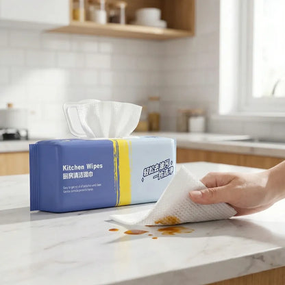 Kitchen cleaning wet wipes – 80 pcs - home &