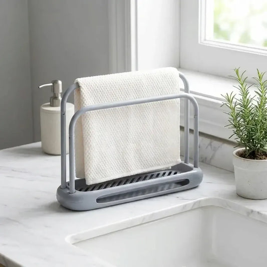 Kitchen dish towel rack - home improvement