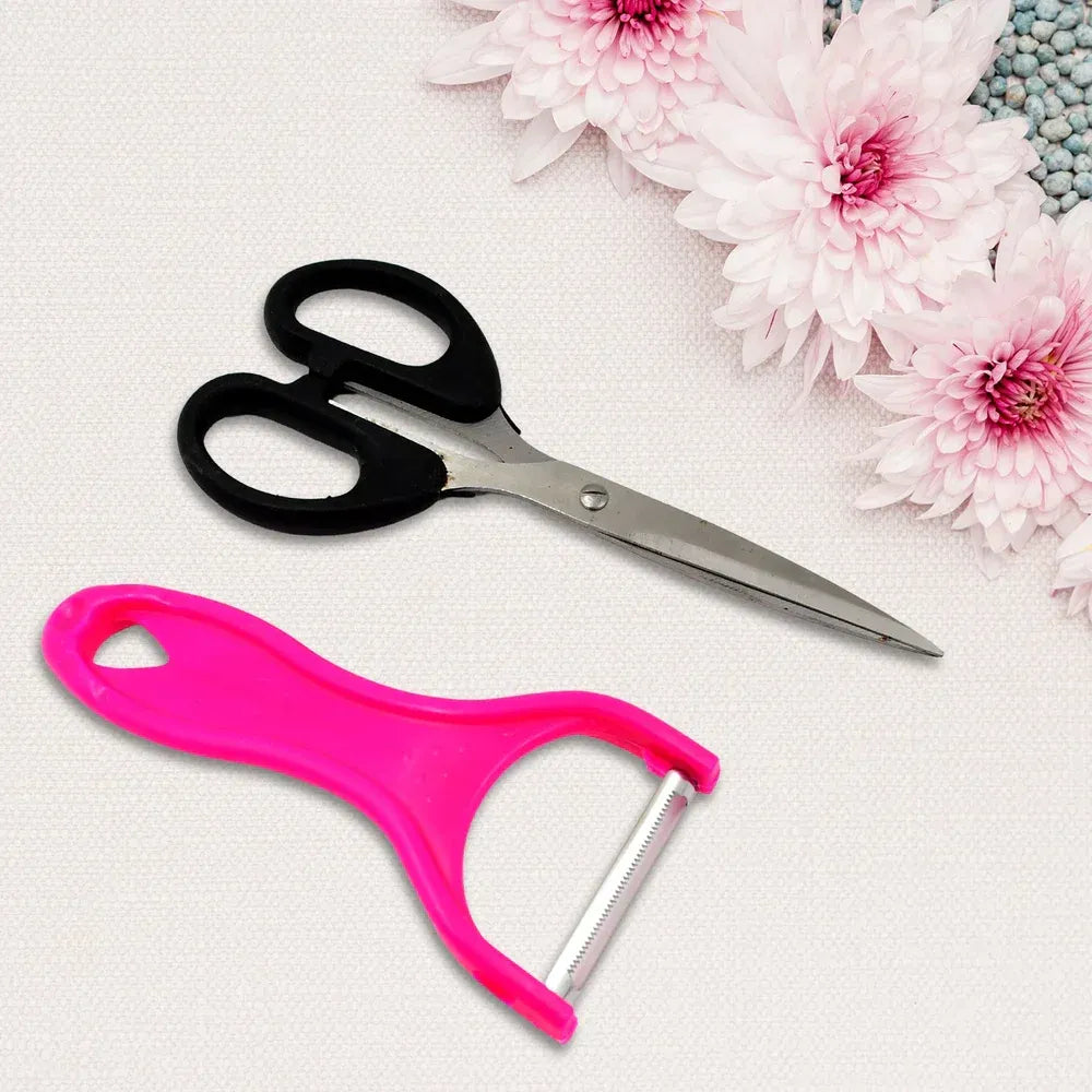 Kitchen scissors & peeler set - home