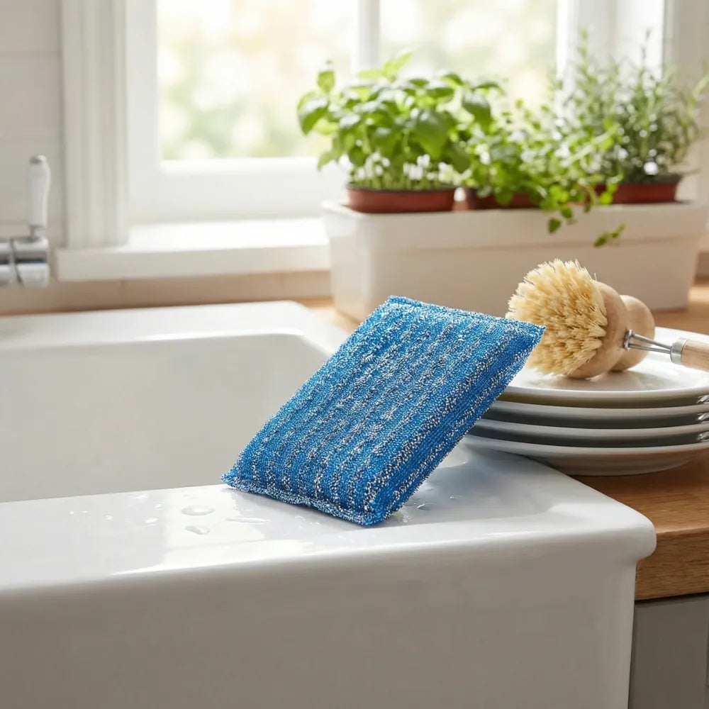 Kitchen utensil scrubber pads – pack of 12 - home &