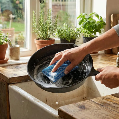 Kitchen utensil scrubber pads – pack of 12 - home &