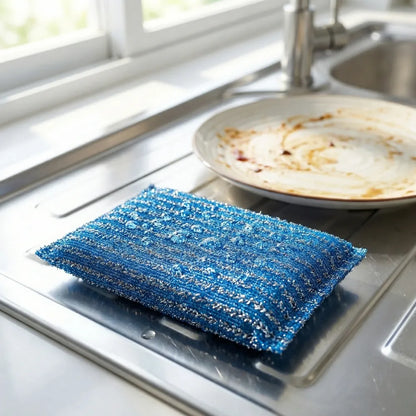 Kitchen utensil scrubber pads – pack of 12 - home &