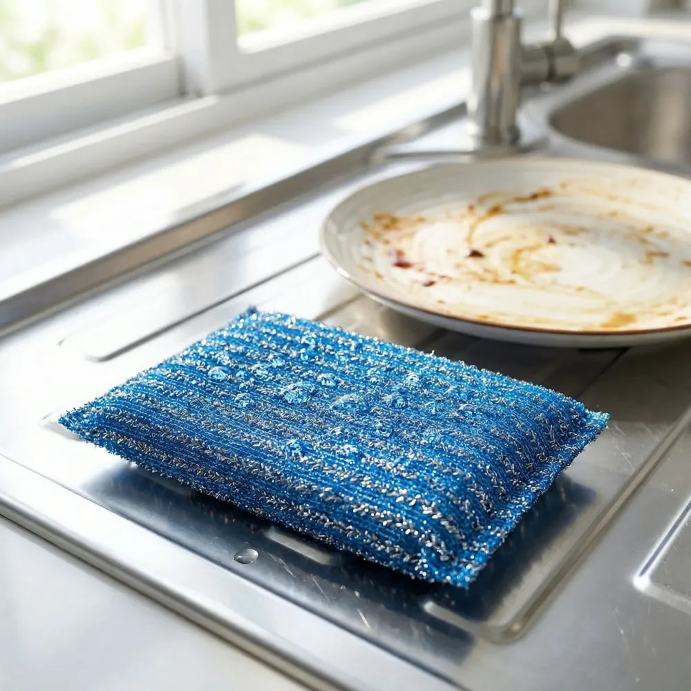 Kitchen utensil scrubber pads – pack of 12 - home &