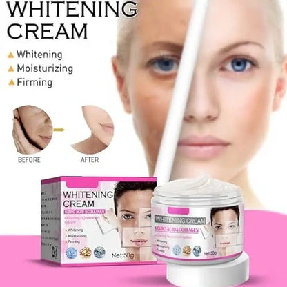 Cassidy kojic acid & collagen brightening cream 60g | moisturizer for dark spots even tone