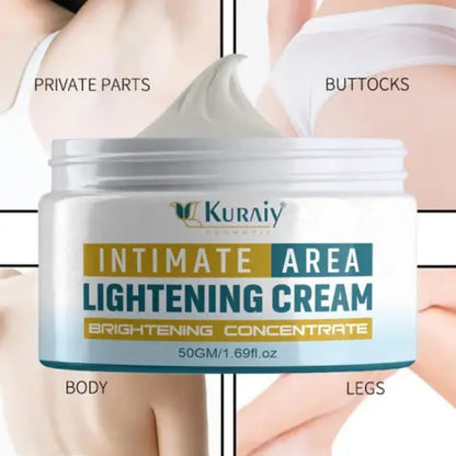 Kurai body care cream for sensitive areas | helps even skin tone - pack of 2