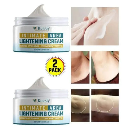 Kurai body care cream for sensitive areas | helps even skin tone - pack of 2