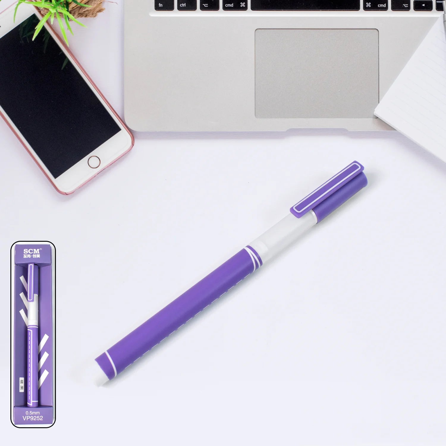 Fine point gel pen