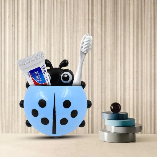 Ladybug toothbrush holder with suction - health care