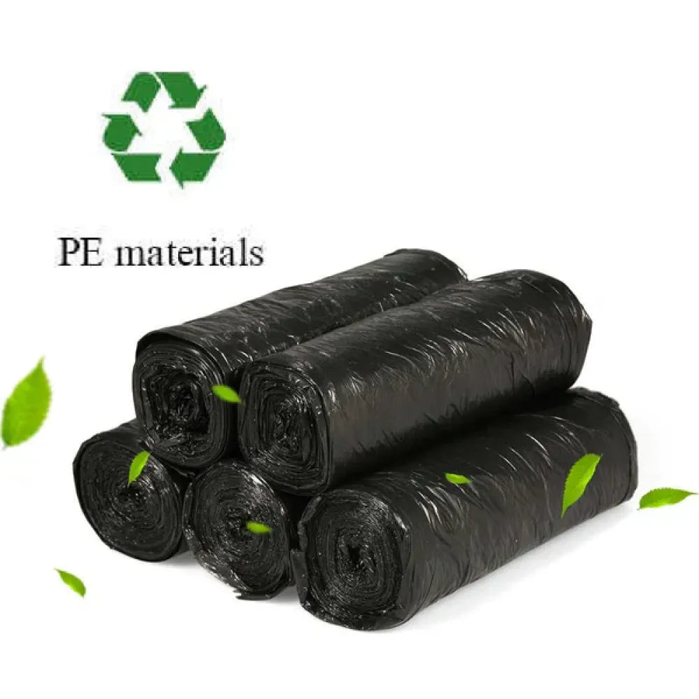 Large black garbage bags