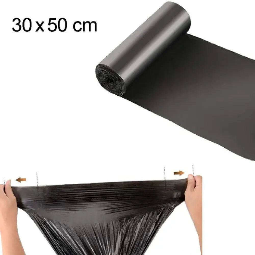 Large black garbage bags