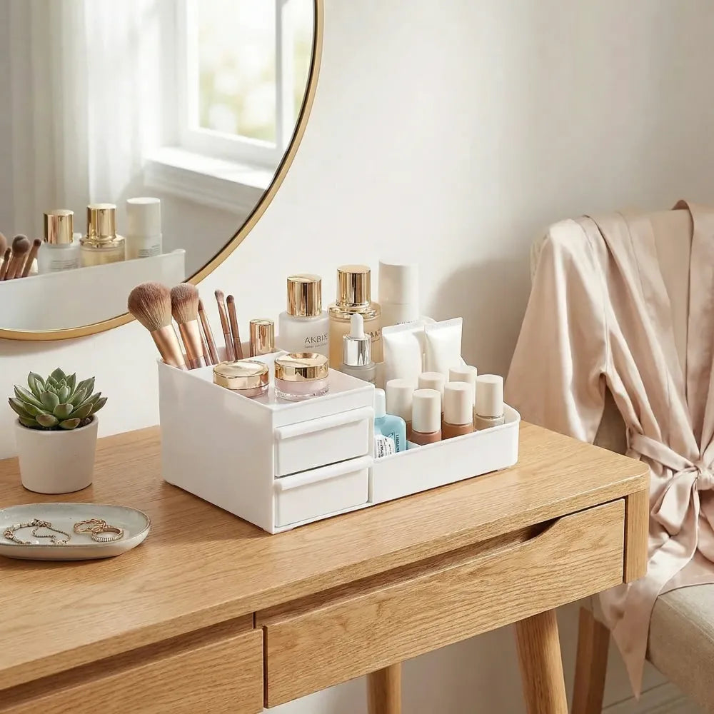 Large cosmetic storage organizer box - home improvement