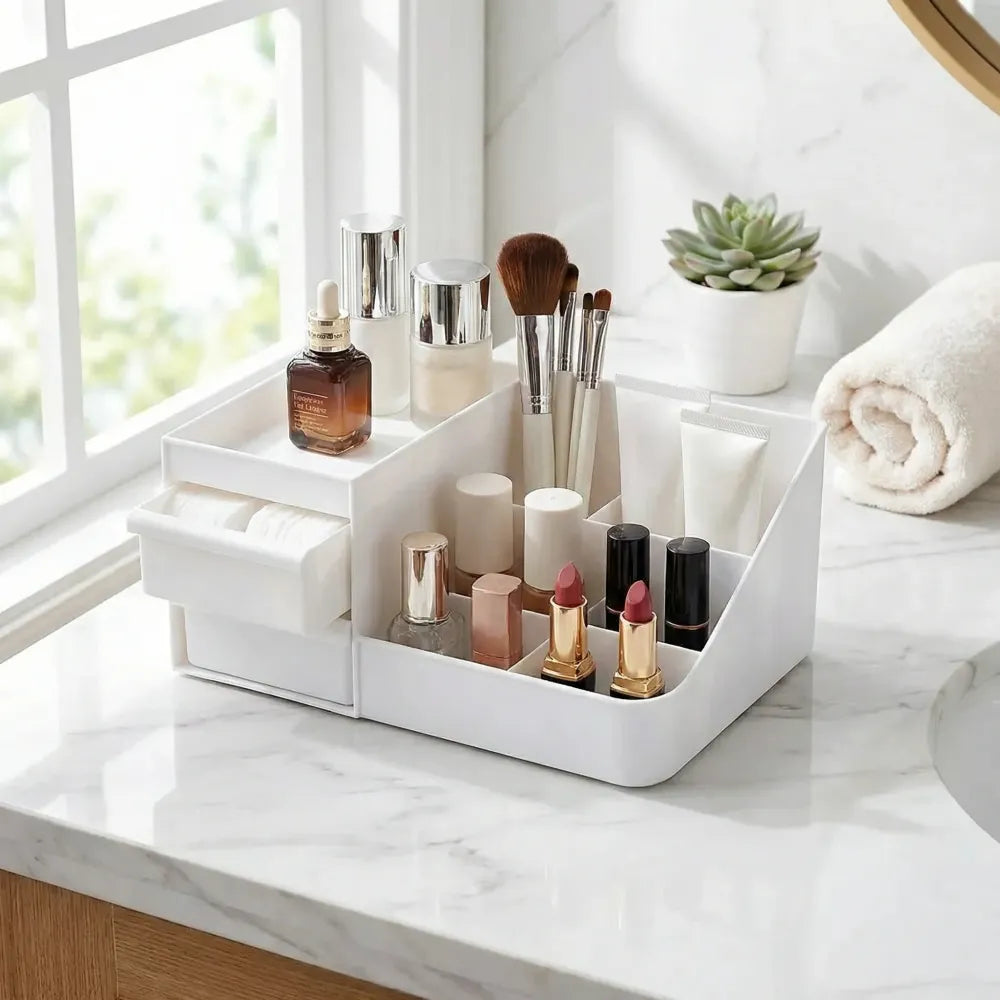 Large cosmetic storage organizer box - home improvement