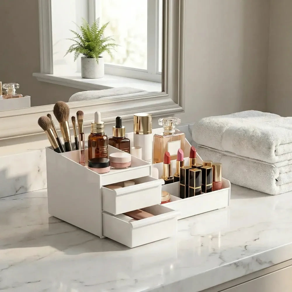 Large cosmetic storage organizer box - home improvement