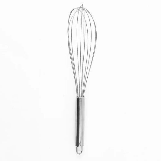 Large stainless steel balloon whisk heavy-duty kitchen tool (30cm 1 pc) - home &