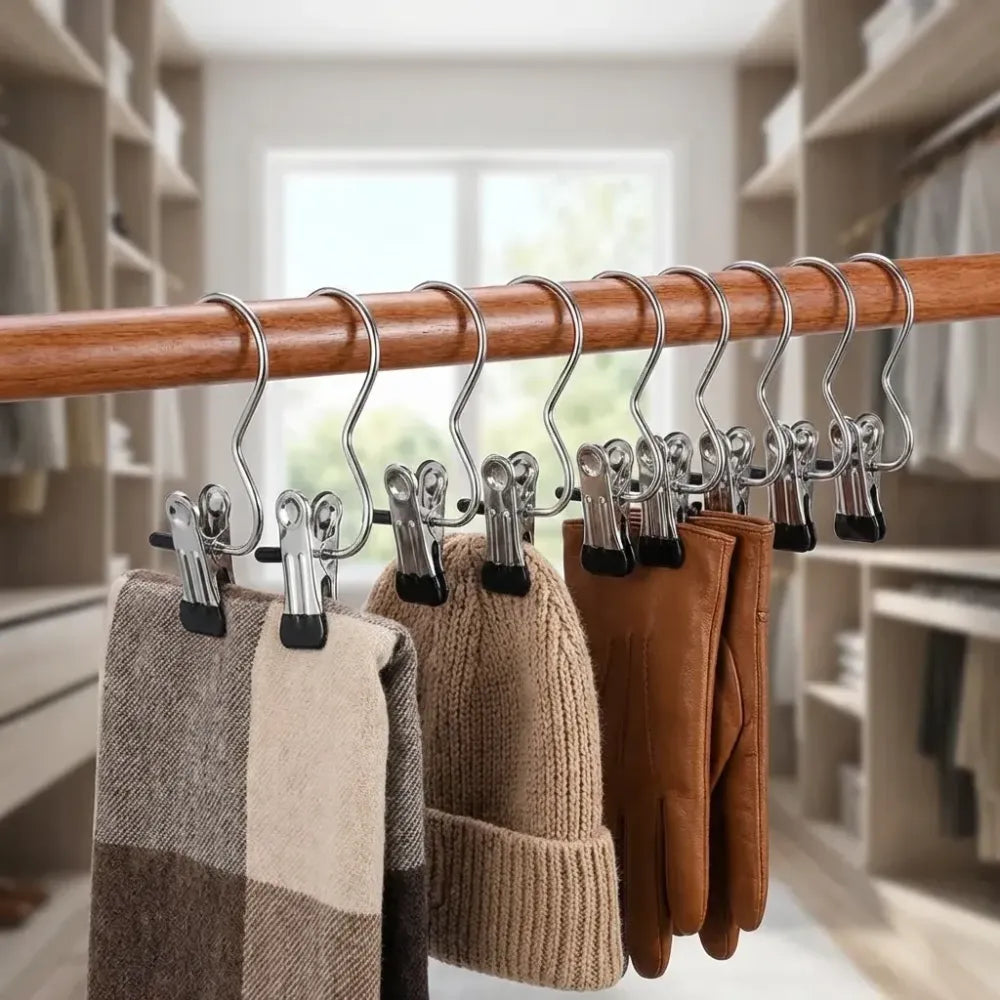 Laundry hanging clips – pack of 10