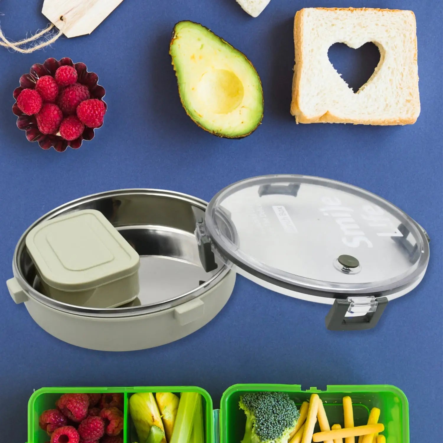 Leakproof stainless steel lunch box