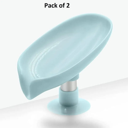 Leaf self draining soap holder – pack of 2