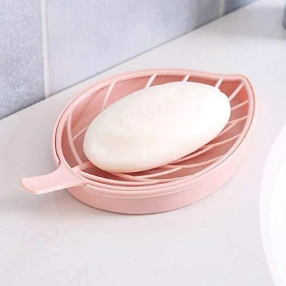 Leaf shape rustproof soap holder - home & kitchen