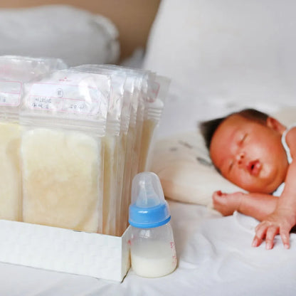 Leak-proof breastmilk storage bags - health care