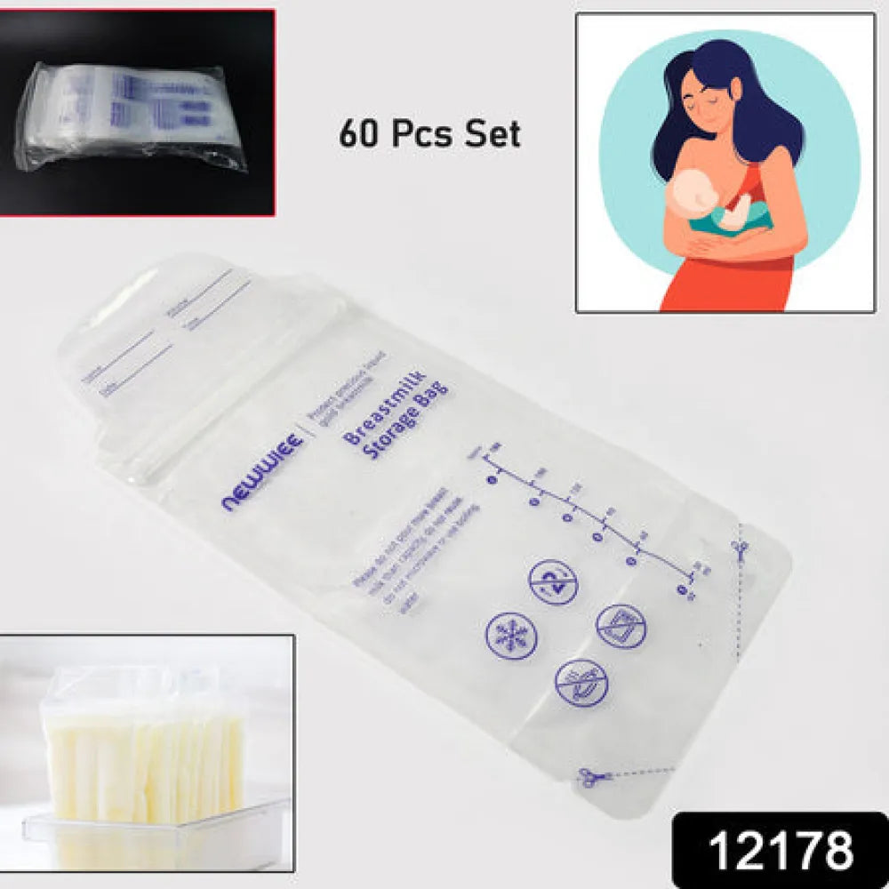 Leak-proof breastmilk storage bags - health care