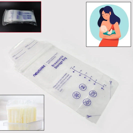 Leak-proof breastmilk storage bags - health care
