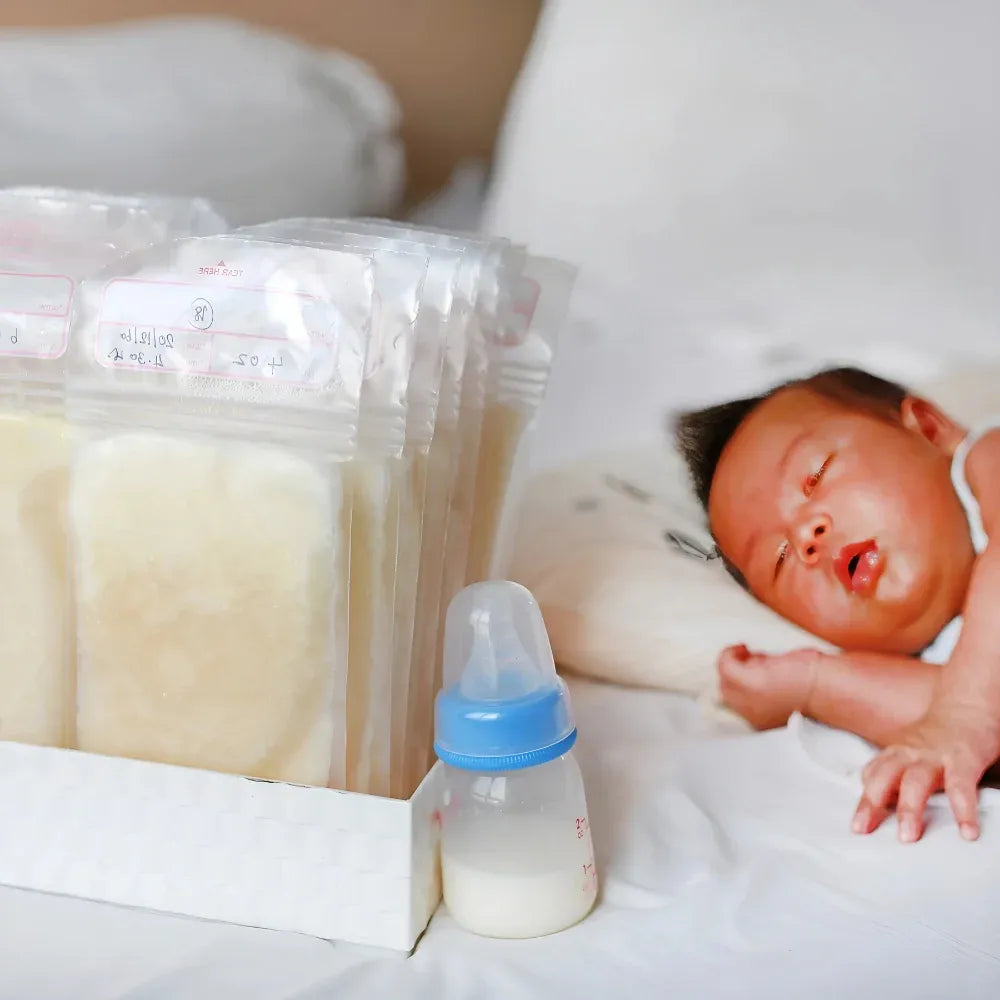 Leak-proof breastmilk storage bags - home & kitchen