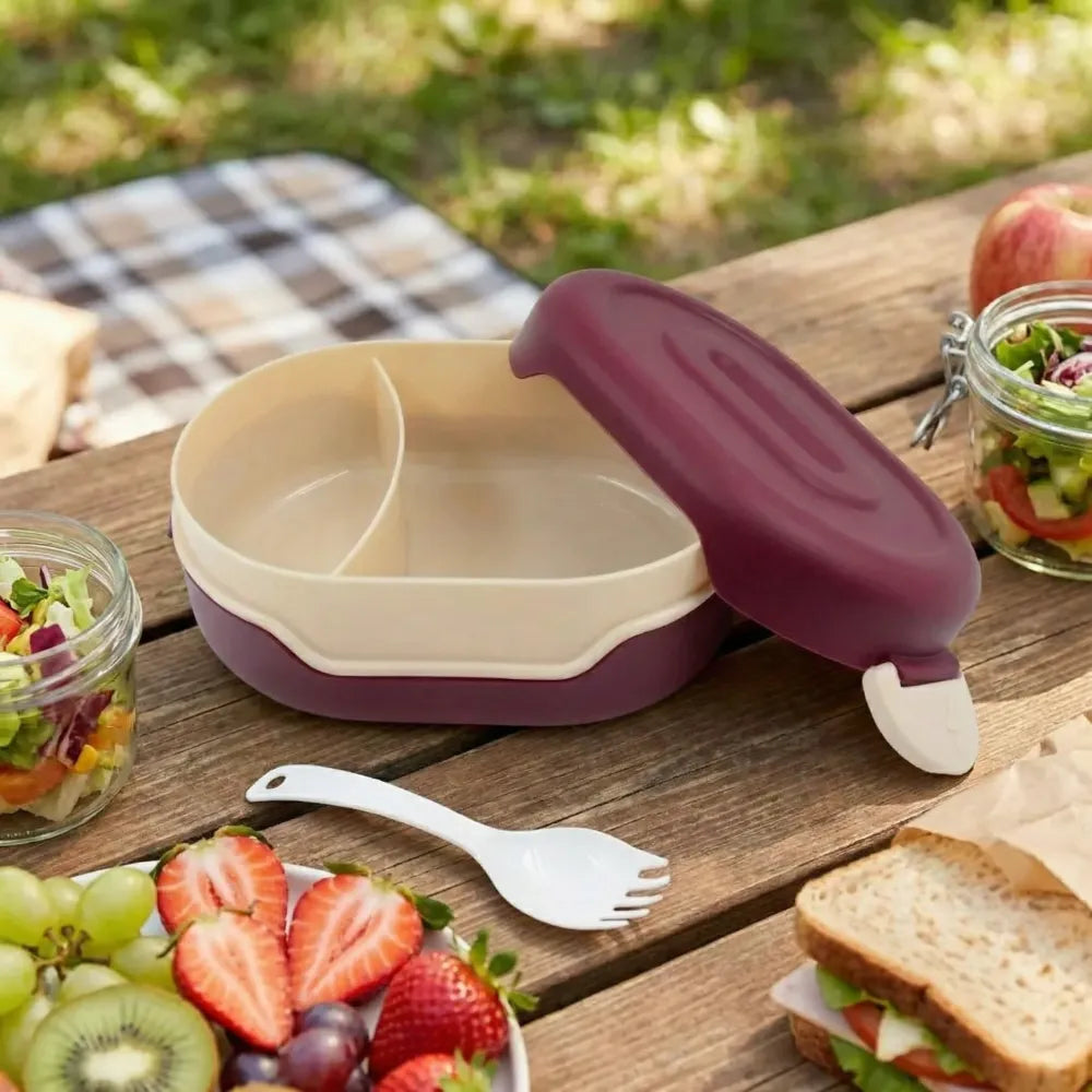 Leak-proof compartment lunch box - home & kitchen