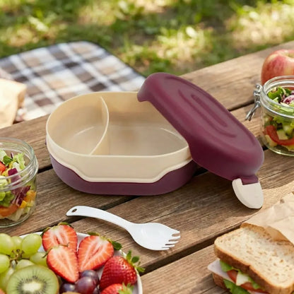 Leak-proof compartment lunch box - home & kitchen