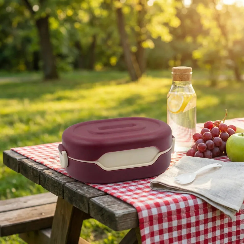 Leak-proof compartment lunch box - home & kitchen